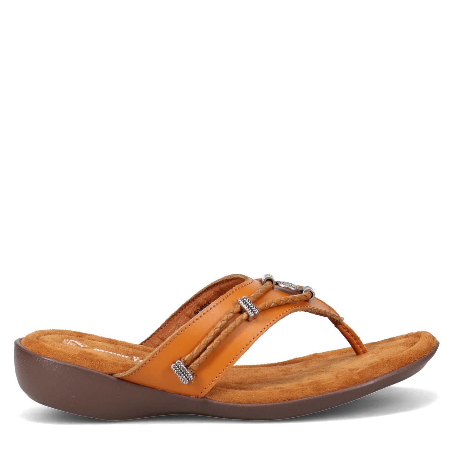Peltz Shoes  Women's Minnetonka Silverthorne 360 Sandal COGNAC 504203