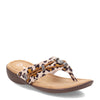 Peltz Shoes  Women's Minnetonka Silverthorne 360 Sandal LEOPARD 504298