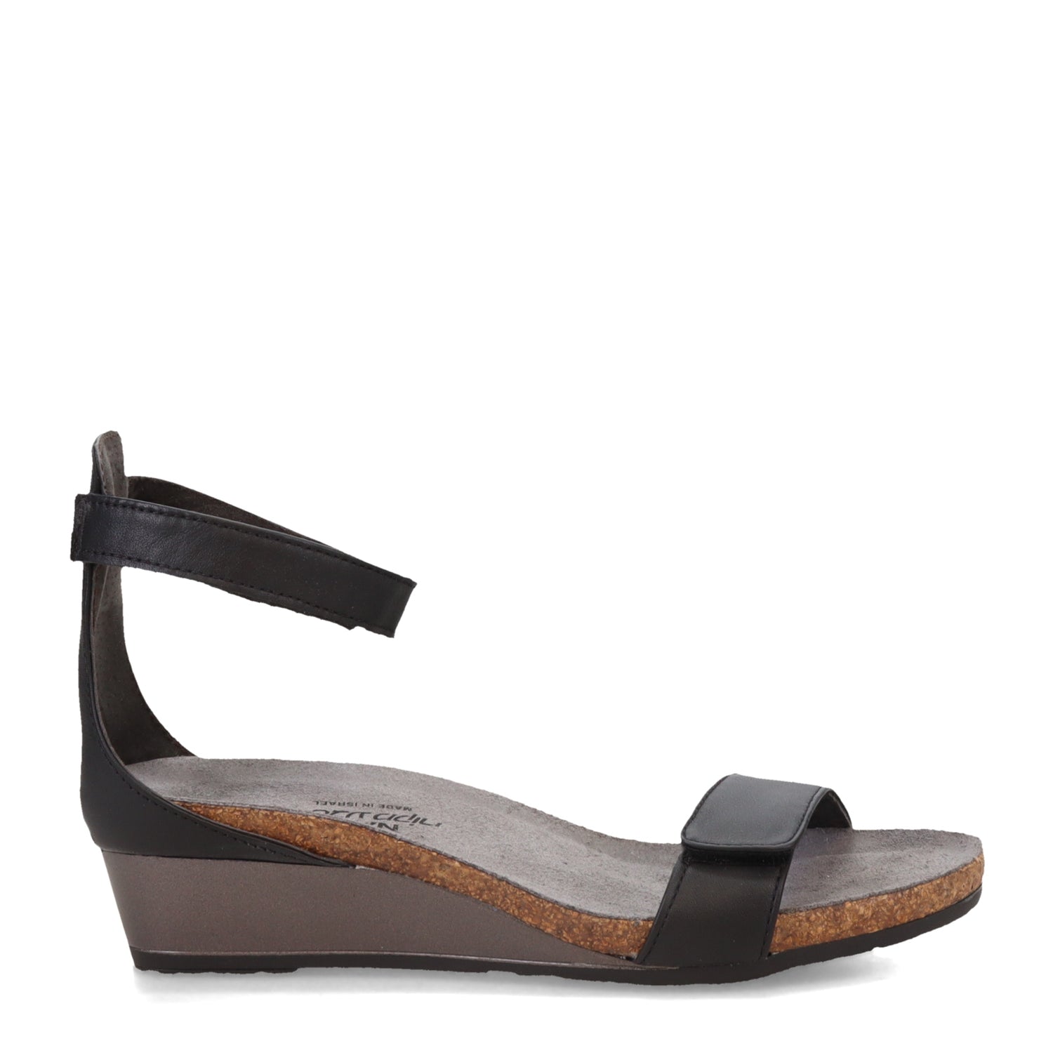 Peltz Shoes  Women's Naot Mermaid Sandal BLACK 5044-B08