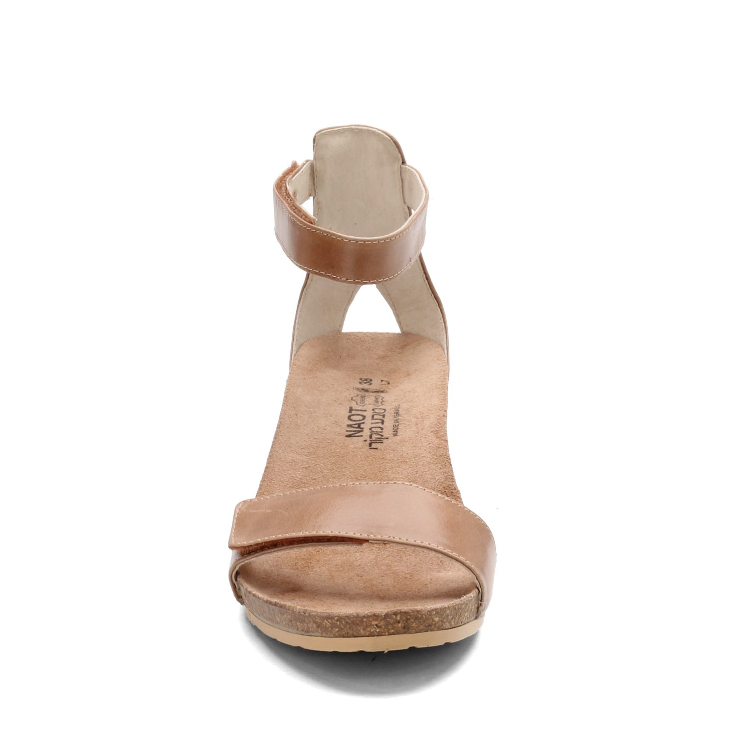 Peltz Shoes  Women's Naot Mermaid Sandal TAN 5044-EA4