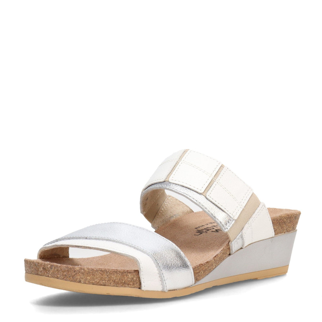 Women's Naot Royalty Sandal WHITE / SILVER 5051-WFT