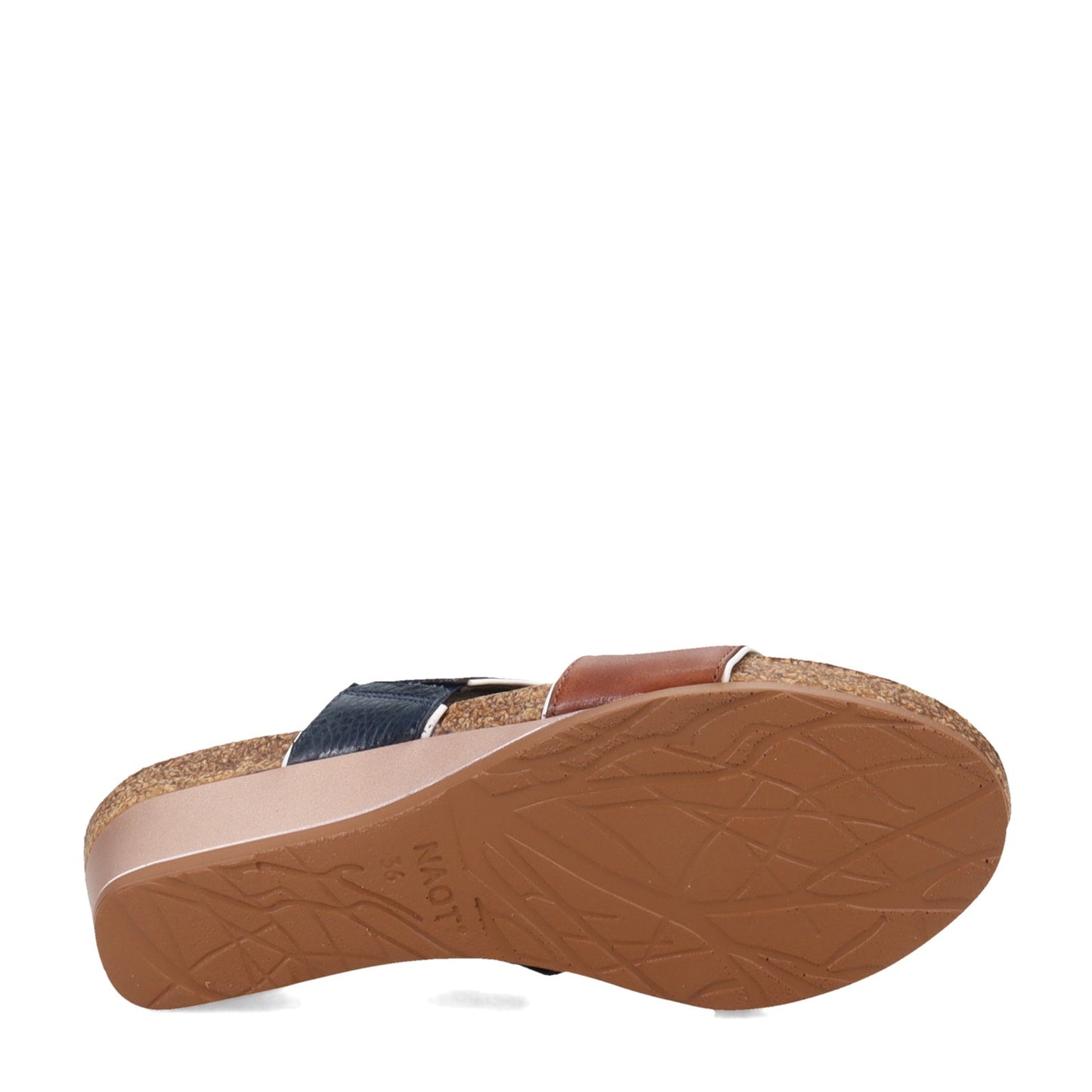 Peltz Shoes  Women's Naot Tiara Sandal CHESTNUT 5053-SLD