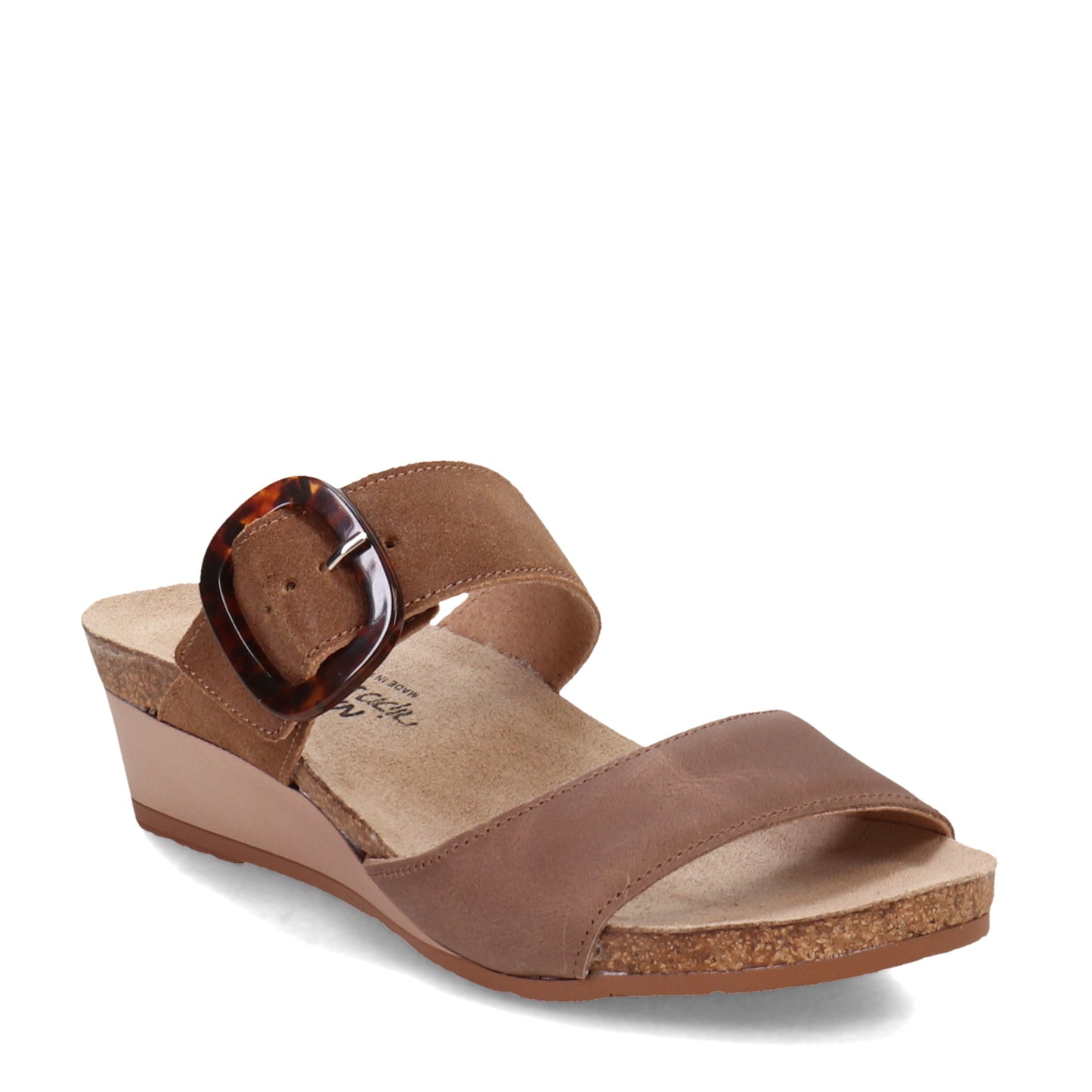 Peltz Shoes  Women's Naot Kingdom Sandal Brown 5054-SNP
