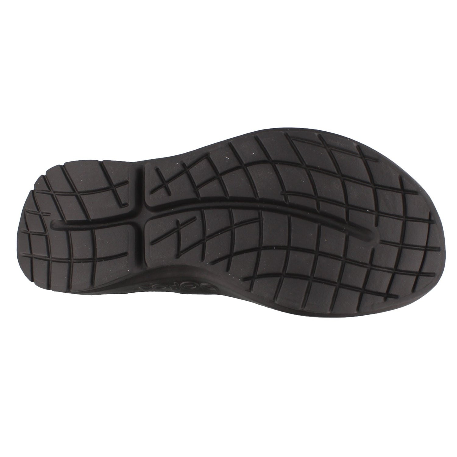Peltz Shoes  Women's Oofos OOmg Slip-On Recovery Shoe BLACK 5070-BLK
