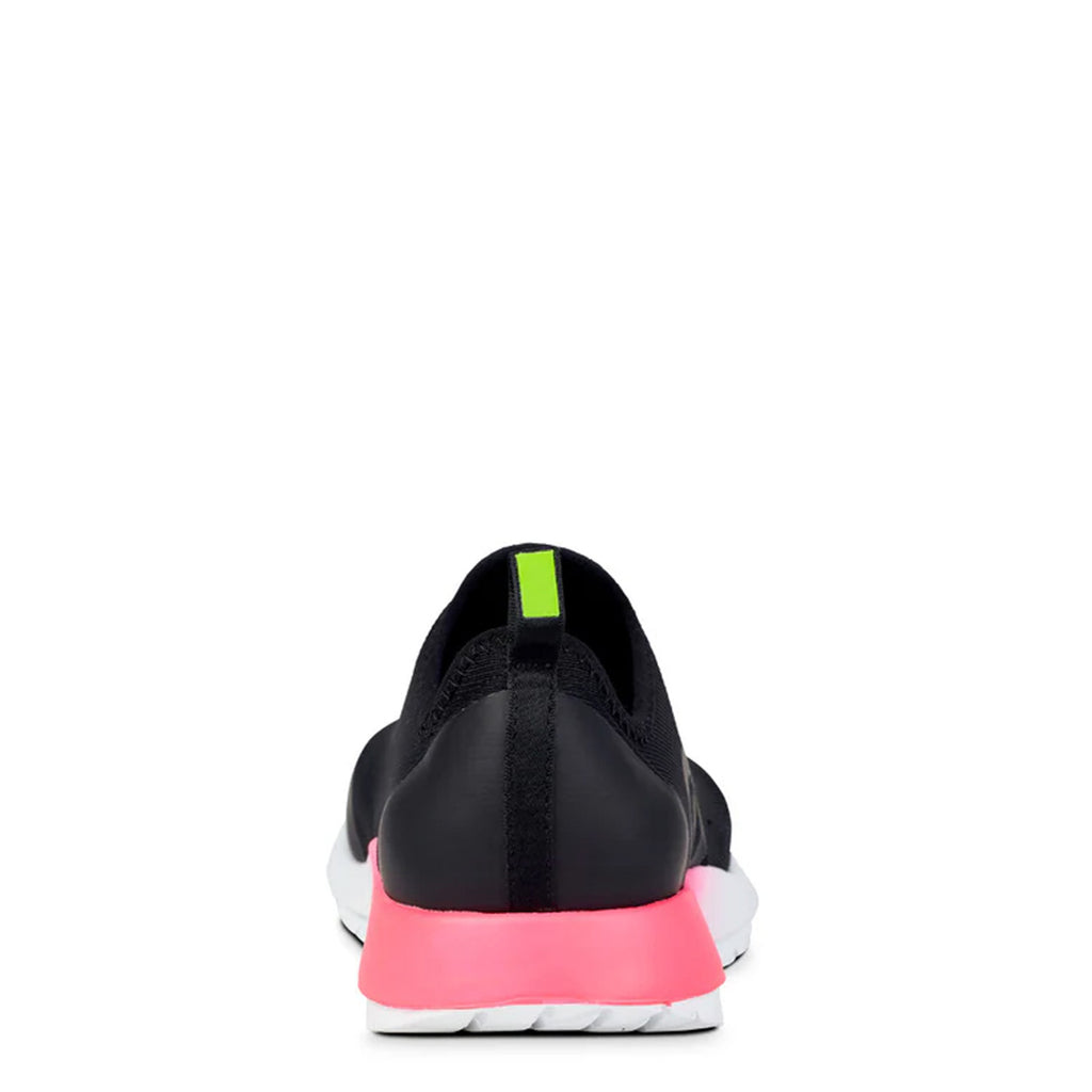 Women's Oofos OOmg Sport Sneaker BLACK / PINK FADE 5075PINKFADE