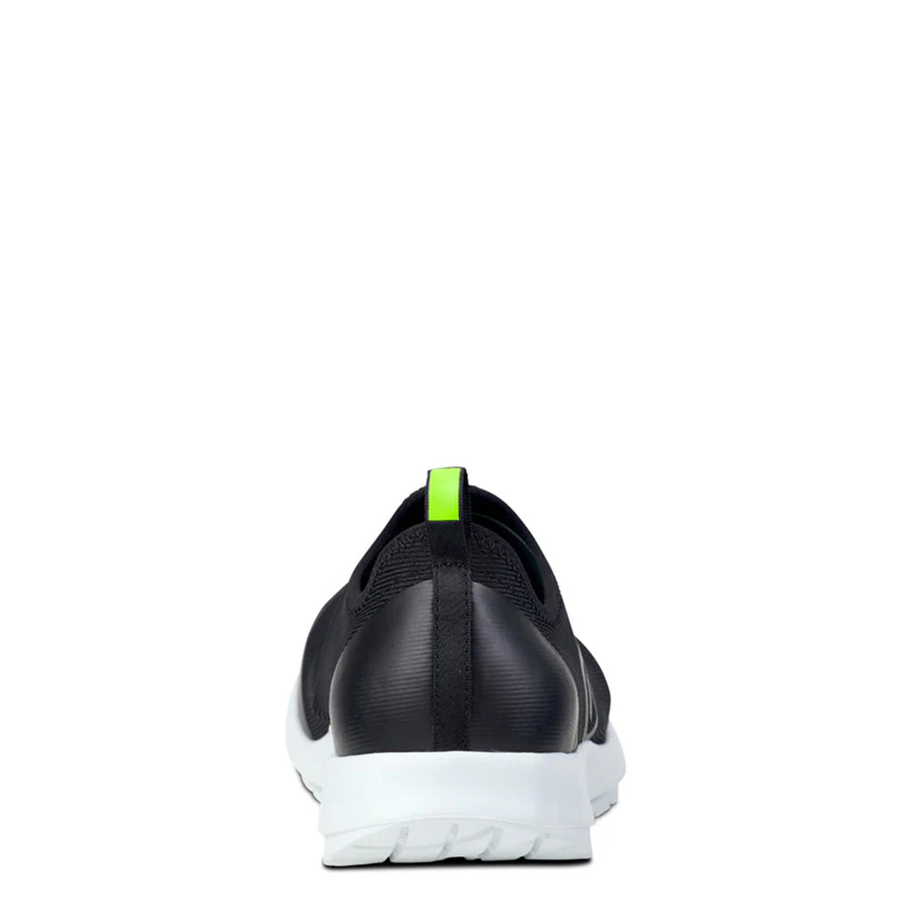 [POS] Women's Oofos OOmg Sport Sneaker BLACK WHITE 5075WHTBLK-POS