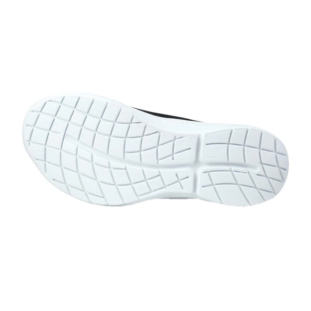 Women's Oofos OOmg Sport Sneaker BLACK WHITE 5075WHTBLK