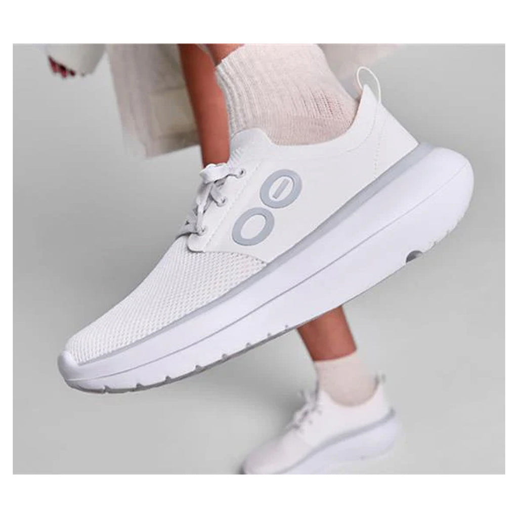 Women's OOfos OOmy Stride Sneaker WHITE 5077-WHITE