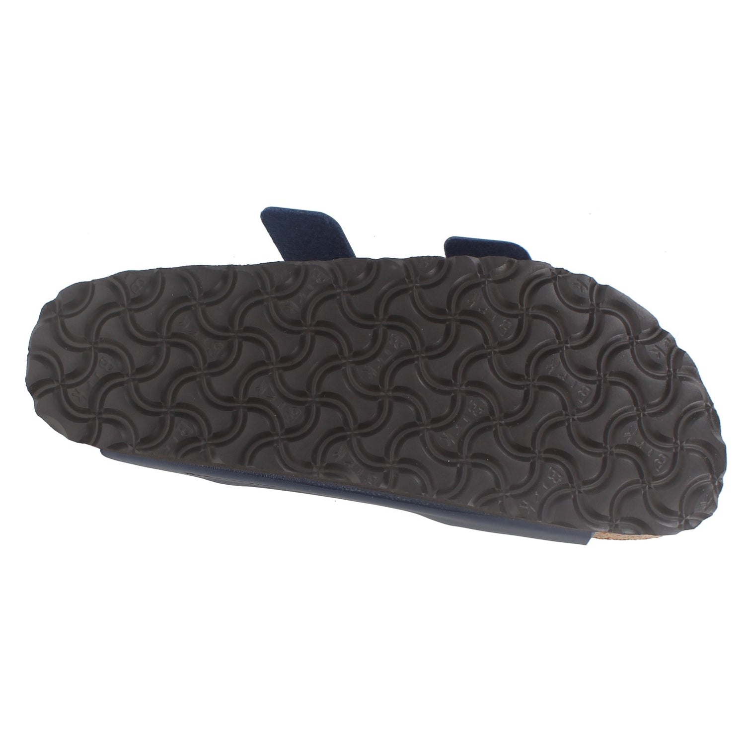 Peltz Shoes  Women's Birkenstock Arizona Birk-Flor Sandals - Narrow Width NAVY 51063 N