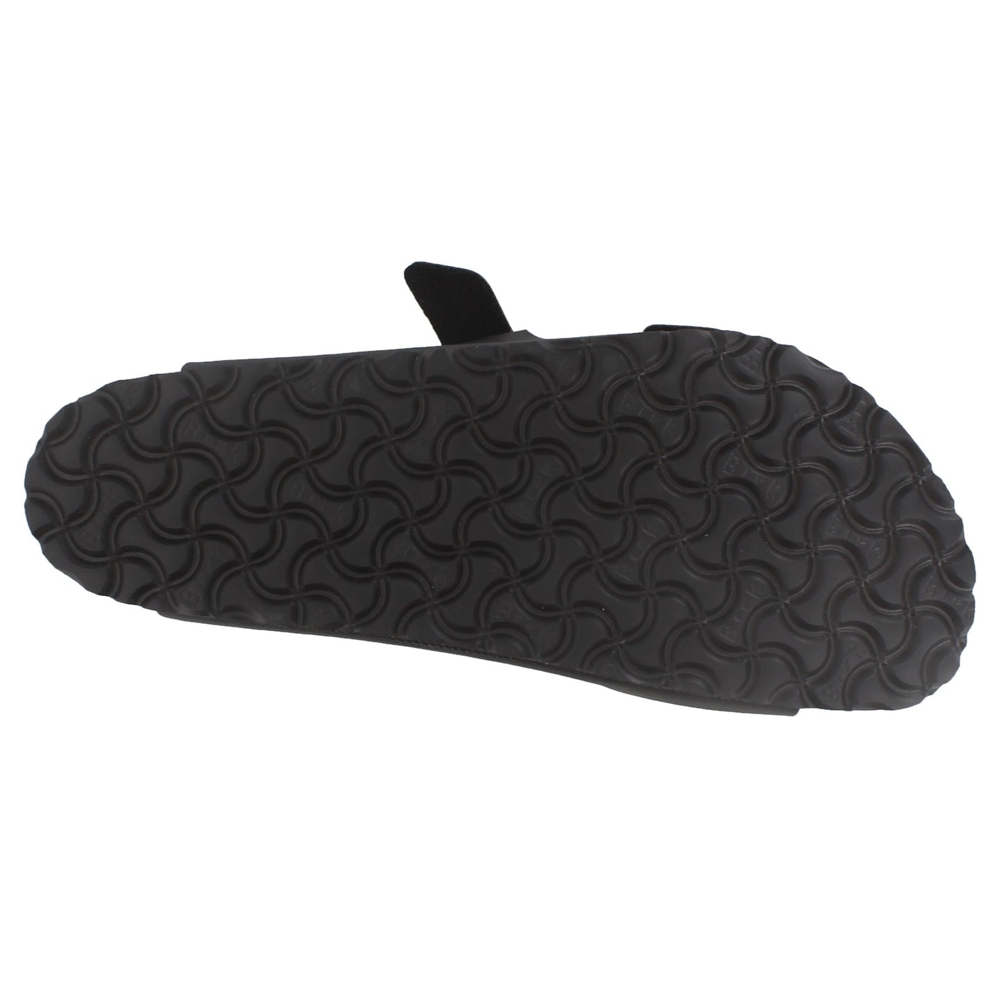 Peltz Shoes  Men's Birkenstock Arizona Birko Flor Sandal - Regular Width BLACK 5179 1 R