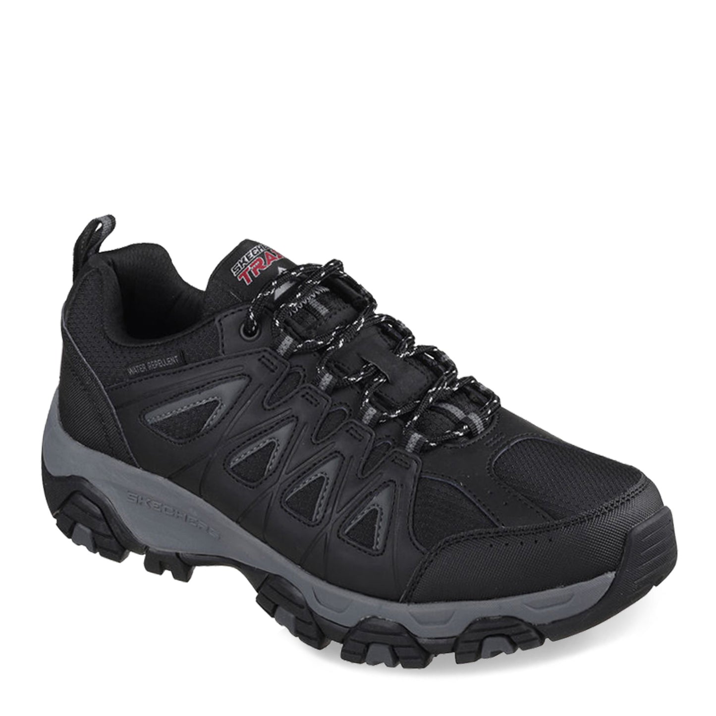 Peltz Shoes  Men's Skechers Terrabite Hiking Shoe Black/Charcoal 51844-BKCC
