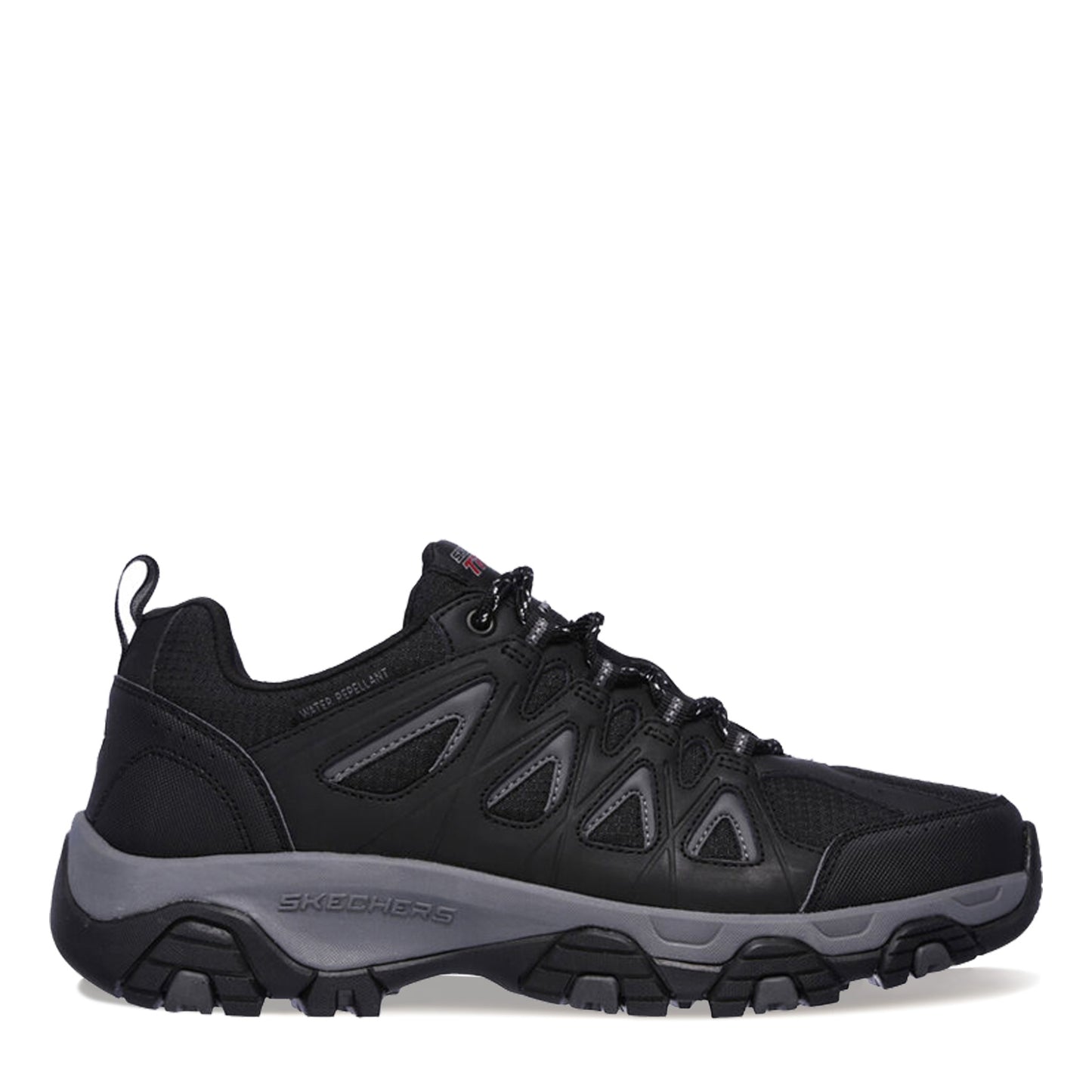 Peltz Shoes  Men's Skechers Terrabite Hiking Shoe Black/Charcoal 51844-BKCC