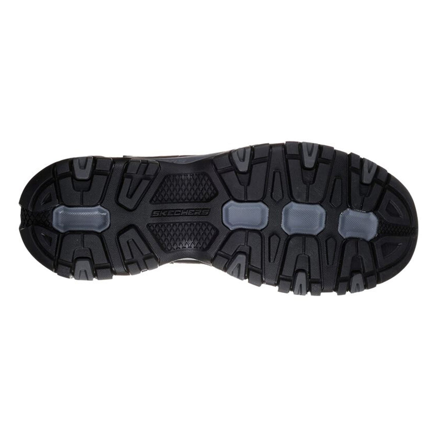 Peltz Shoes  Men's Skechers Terrabite Hiking Shoe Black/Charcoal 51844-BKCC