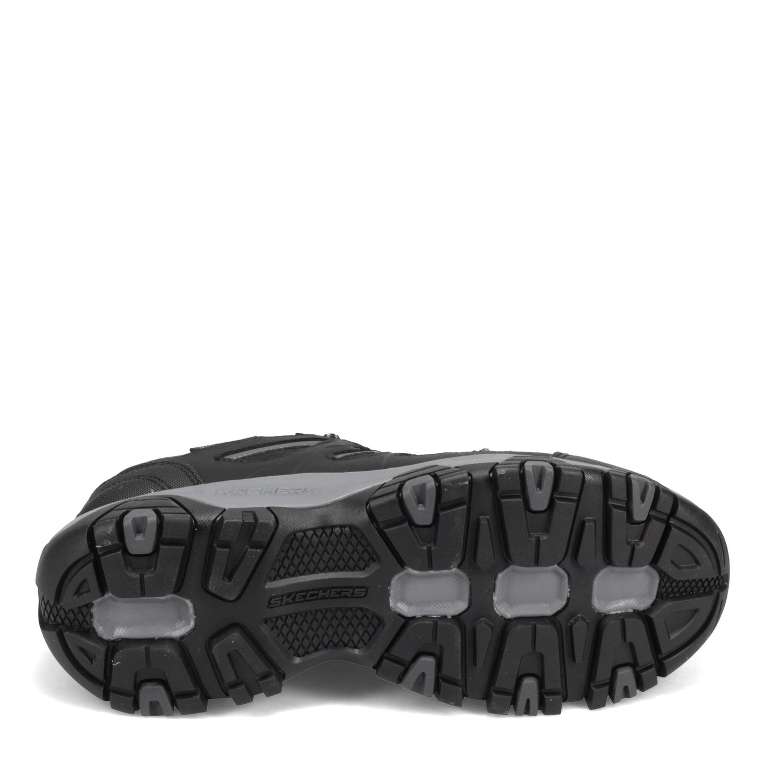Peltz Shoes  Men's Skechers Terrabite Hiking Shoe Black/Charcoal 51844-BKCC