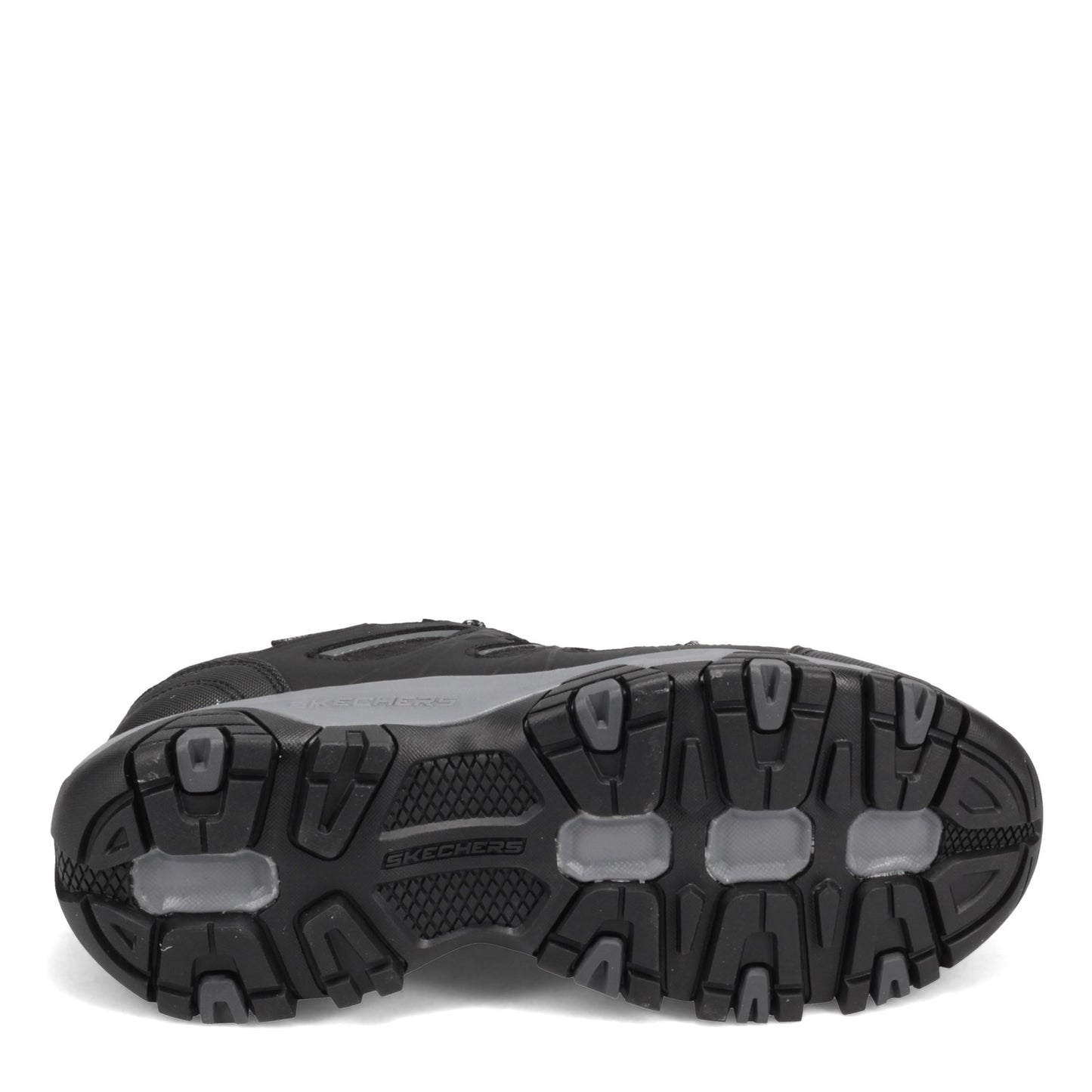 Peltz Shoes  Men's Skechers Terrabite Hiking Shoe - Wide Width Black/Charcoal 51844W-BKCC