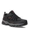 Peltz Shoes  Men's Skechers After Burn M. Fit Sneaker Black/Charcoal 51866-BKCC