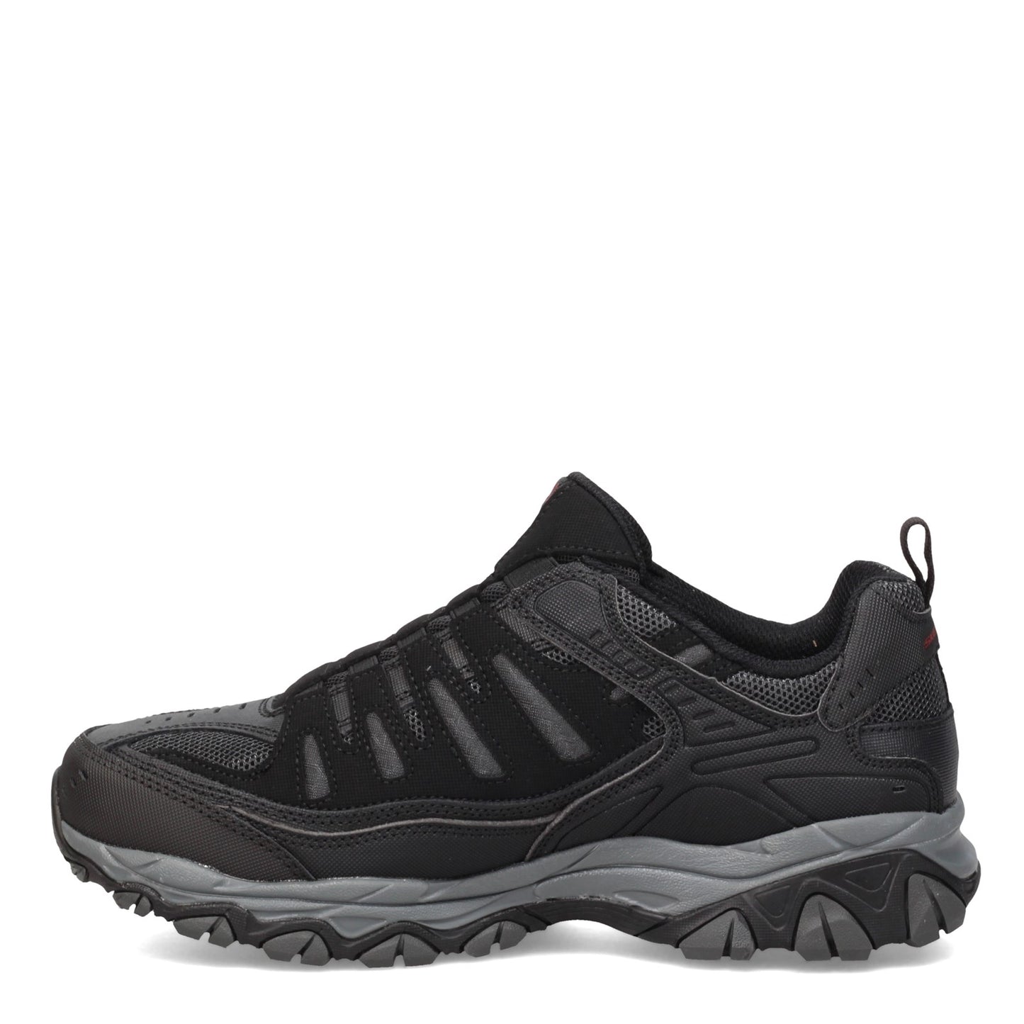 Peltz Shoes  Men's Skechers After Burn M. Fit Sneaker - Wide Width Black/Charcoal 51866EWW-BKCC