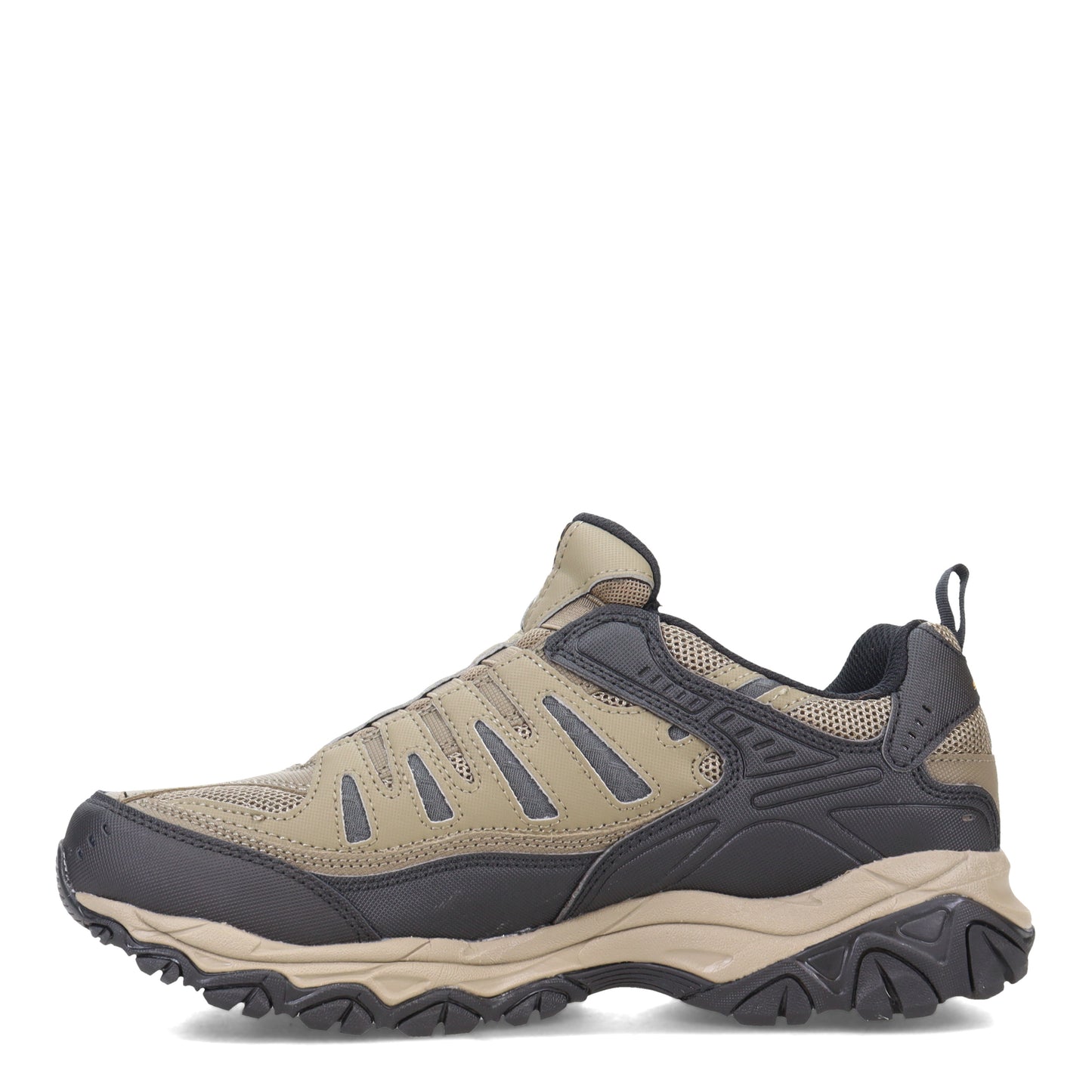 Peltz Shoes  Men's Skechers After Burn M. Fit Sneaker - Wide Width Pebble 51866EWW-PBL