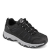 Peltz Shoes  Men's Skechers Relaxed Fit: Crossbar - Stilholt Hiking Shoe - Wide Width Black/Gray 51887EWW-BKGY