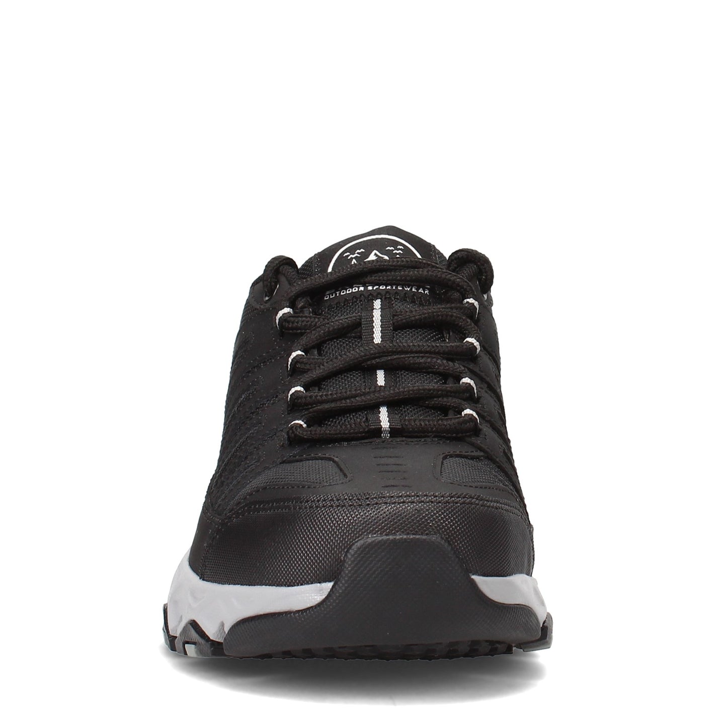 Peltz Shoes  Men's Skechers Relaxed Fit: Crossbar - Stilholt Hiking Shoe - Wide Width Black/Gray 51887EWW-BKGY