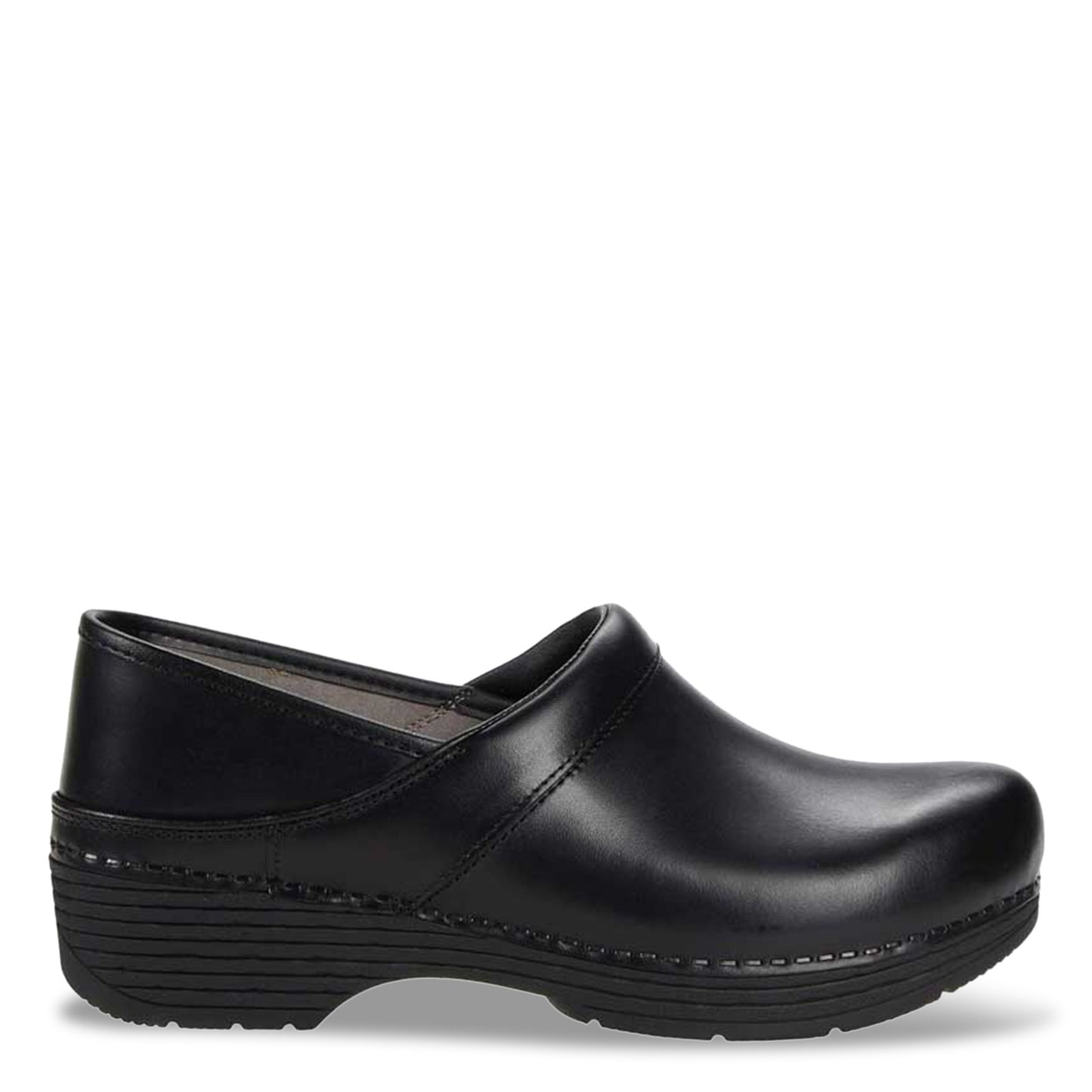 Peltz Shoes  Women's Dansko Lt Pro Clog Black 5200-100202