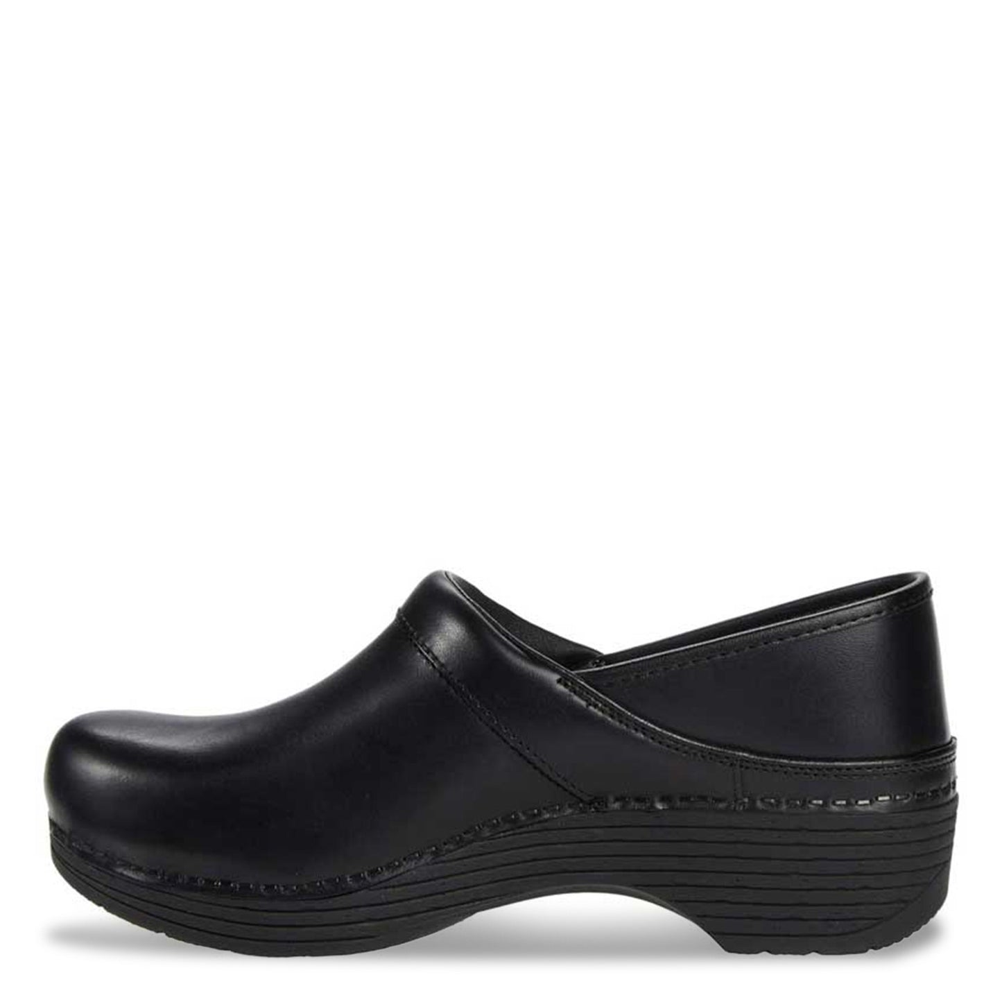 Peltz Shoes  Women's Dansko Lt Pro Clog Black 5200-100202