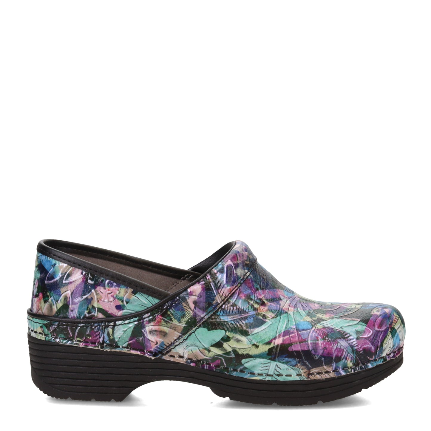 Peltz Shoes  Women's Dansko Lt Pro Clog Watercolor 5200-420202