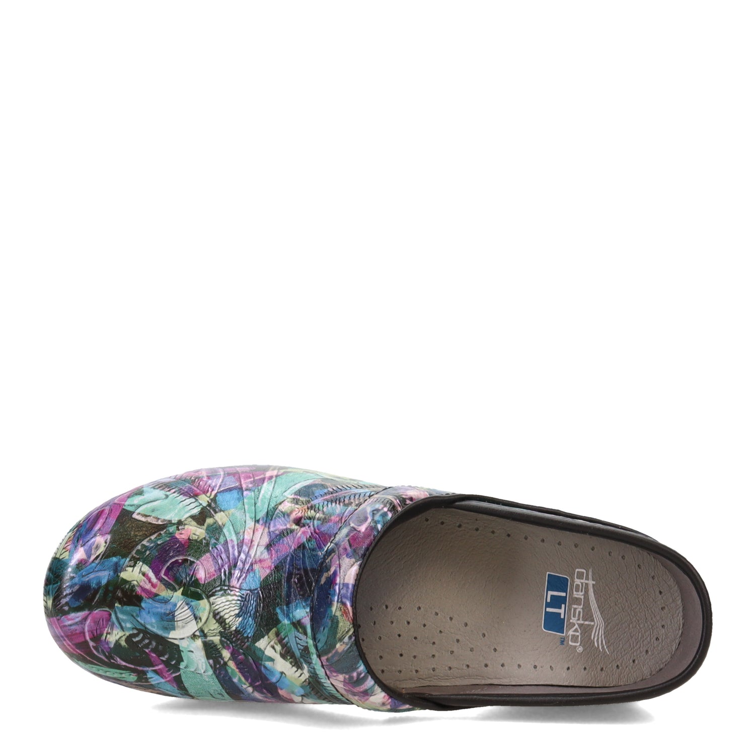 Peltz Shoes  Women's Dansko Lt Pro Clog Watercolor 5200-420202