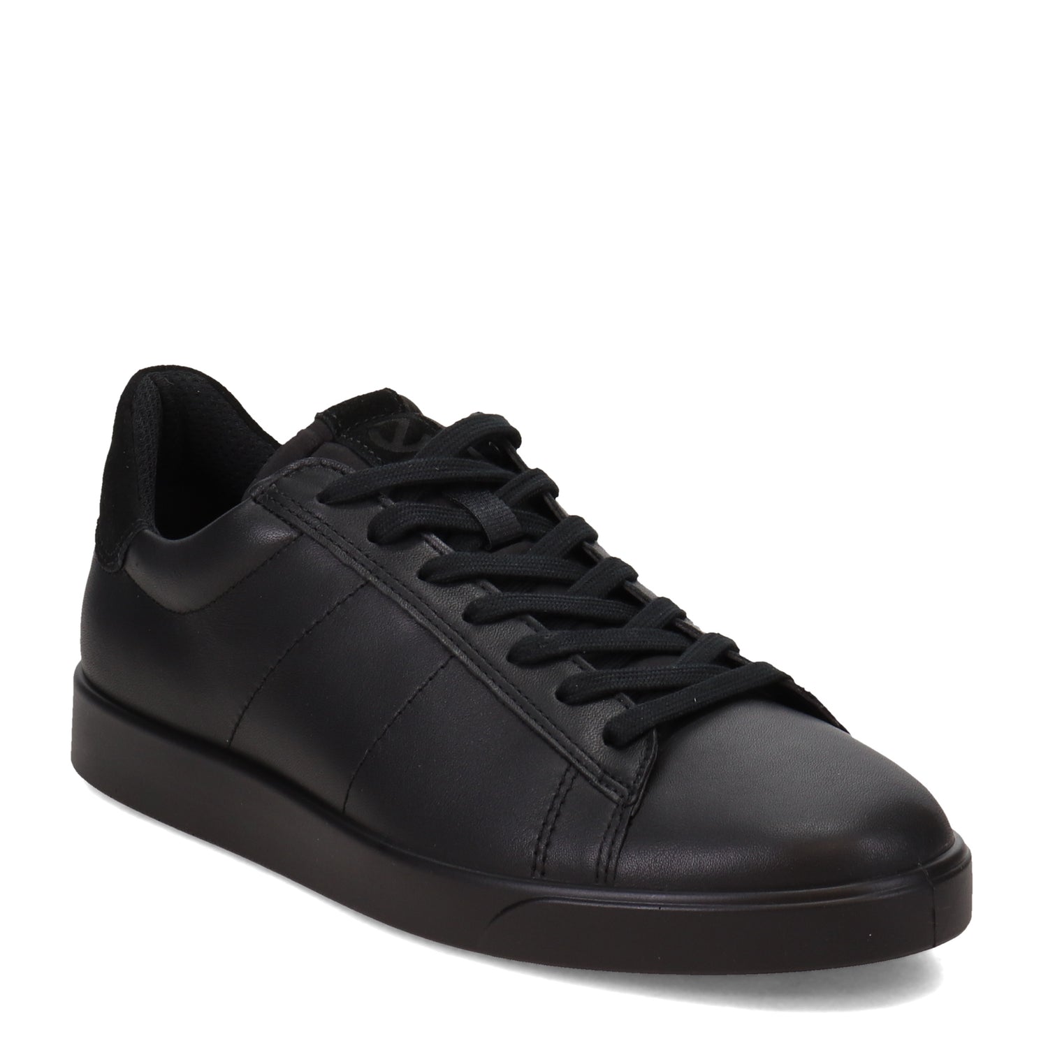 Peltz Shoes  Men's Ecco Street Lite Retro Sneaker BLACK 521304-51052