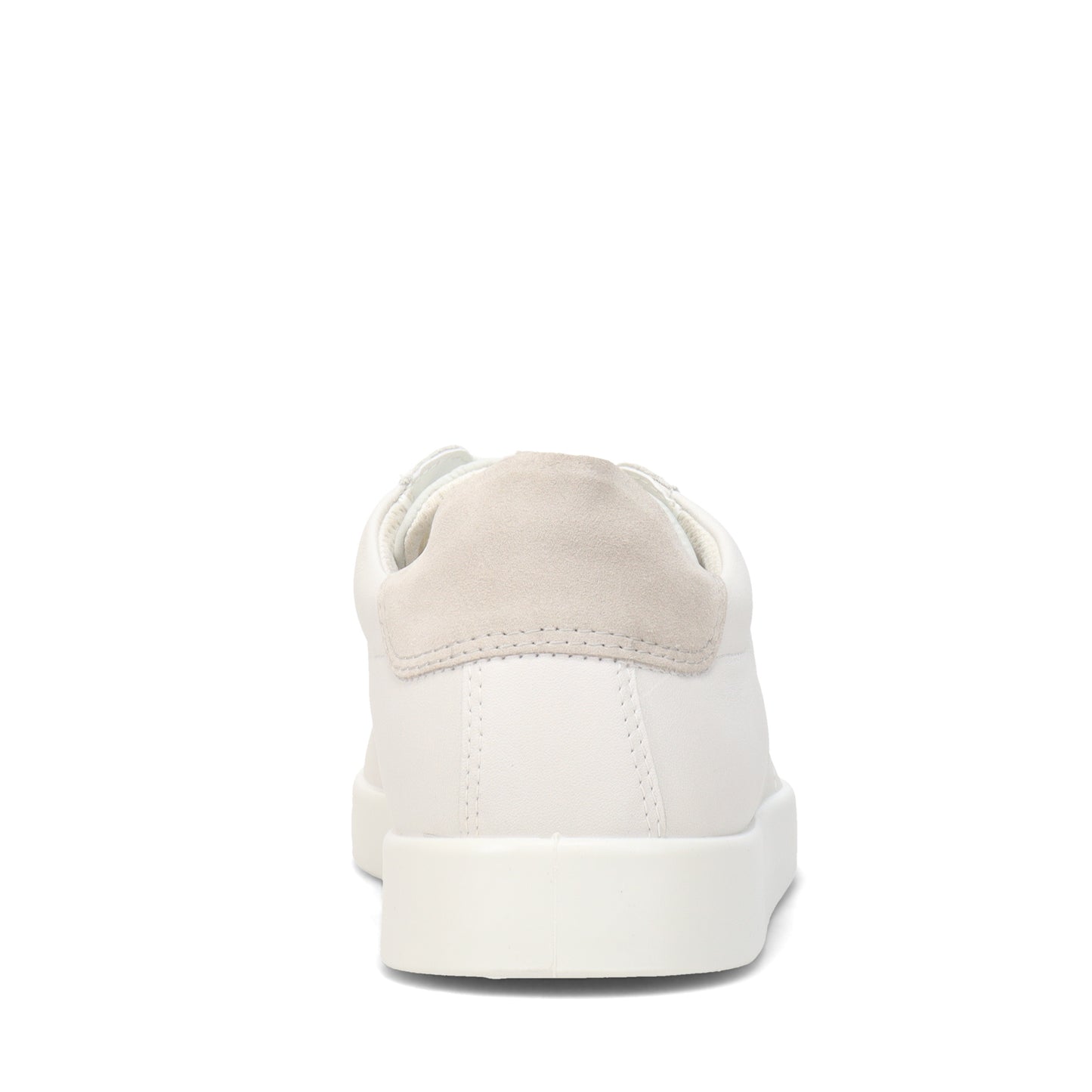 Peltz Shoes  Men's Ecco Street Lite Retro Sneaker WHITE GREY 521304-58336