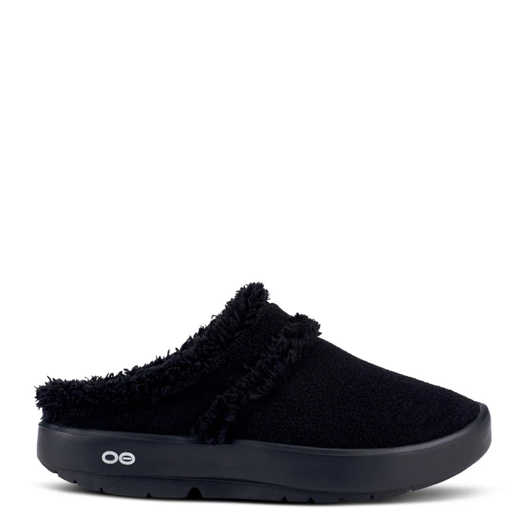 Women's OOfos OOcoozie Mule BLACK 5274BLACK