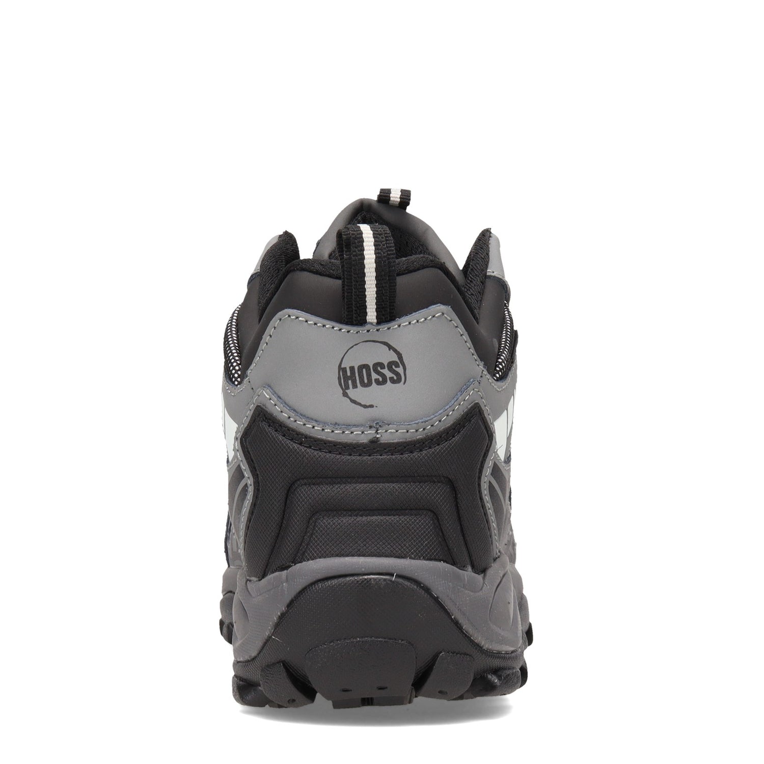 Peltz Shoes  Men's Hoss Trail Comp Toe Waterproof Work Boot GRAY 53023