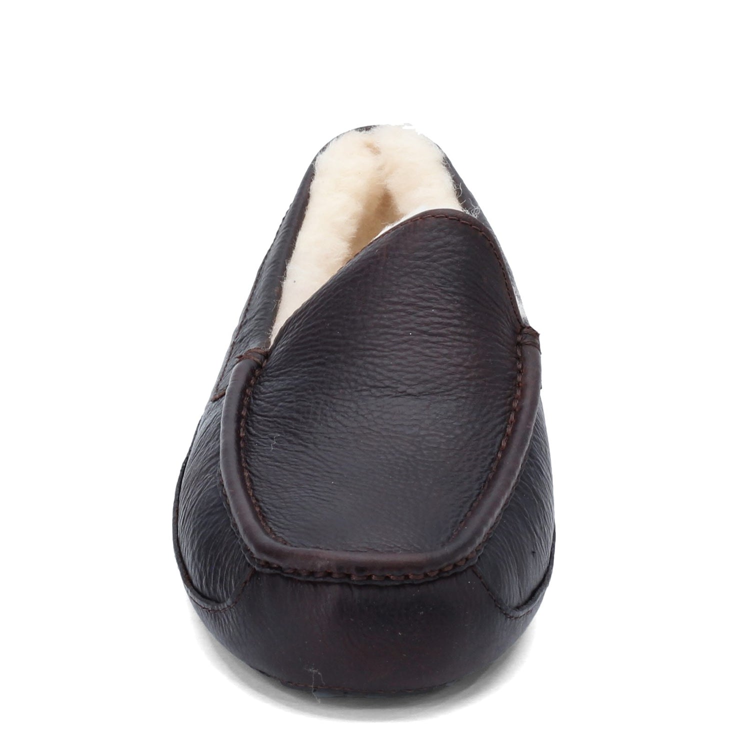 Peltz Shoes  Men's Ugg Ascot Slipper China Tea Leather 5379-CTEA