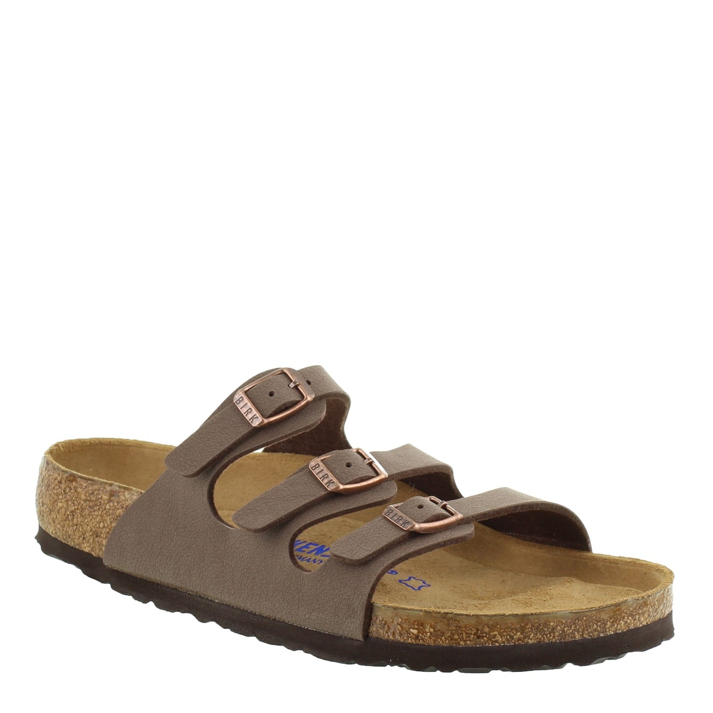 Peltz Shoes  Women's Birkenstock Florida Soft Footbed Sandal MOCHA 5388 1 M