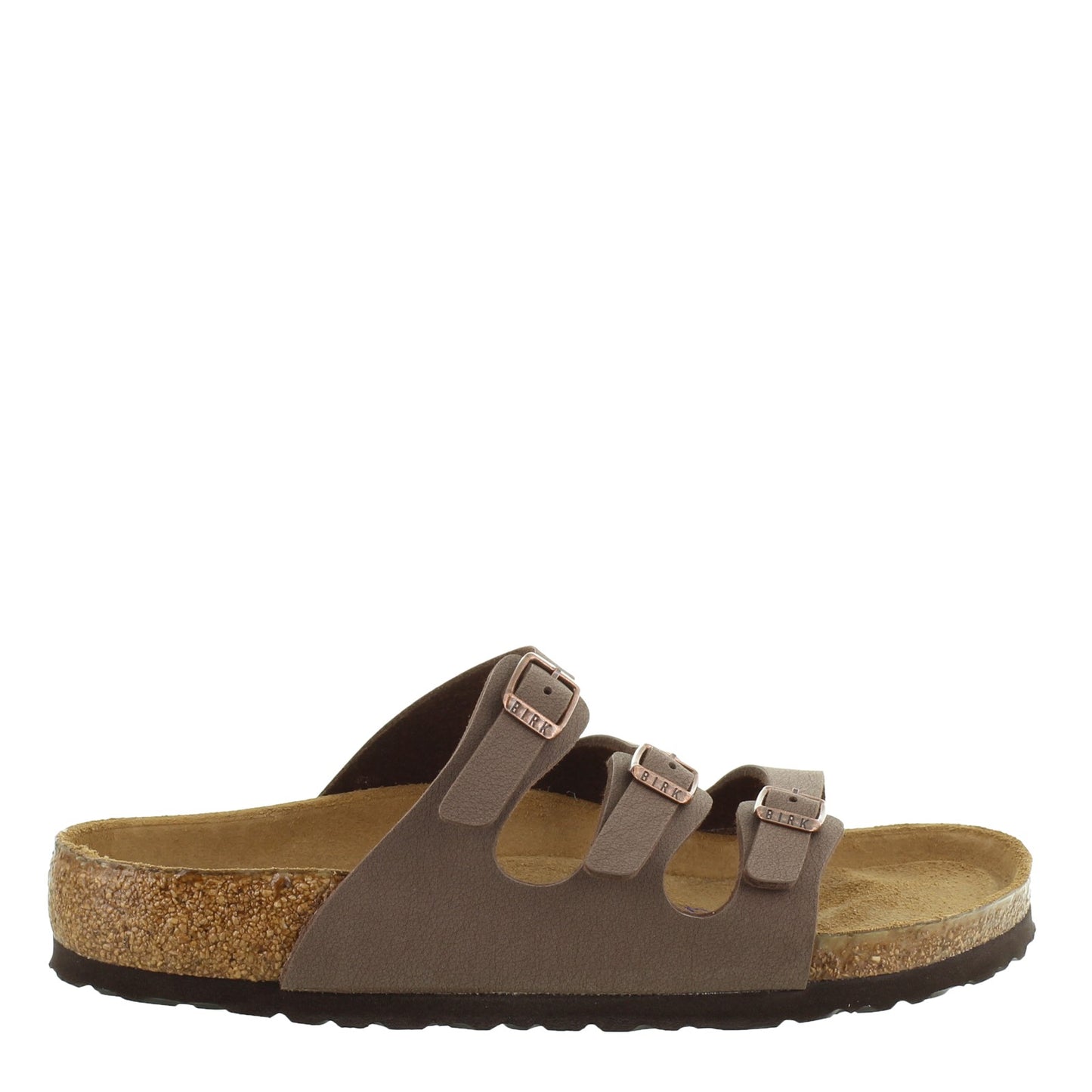 Peltz Shoes  Women's Birkenstock Florida Soft Footbed Sandal MOCHA 5388 1 M