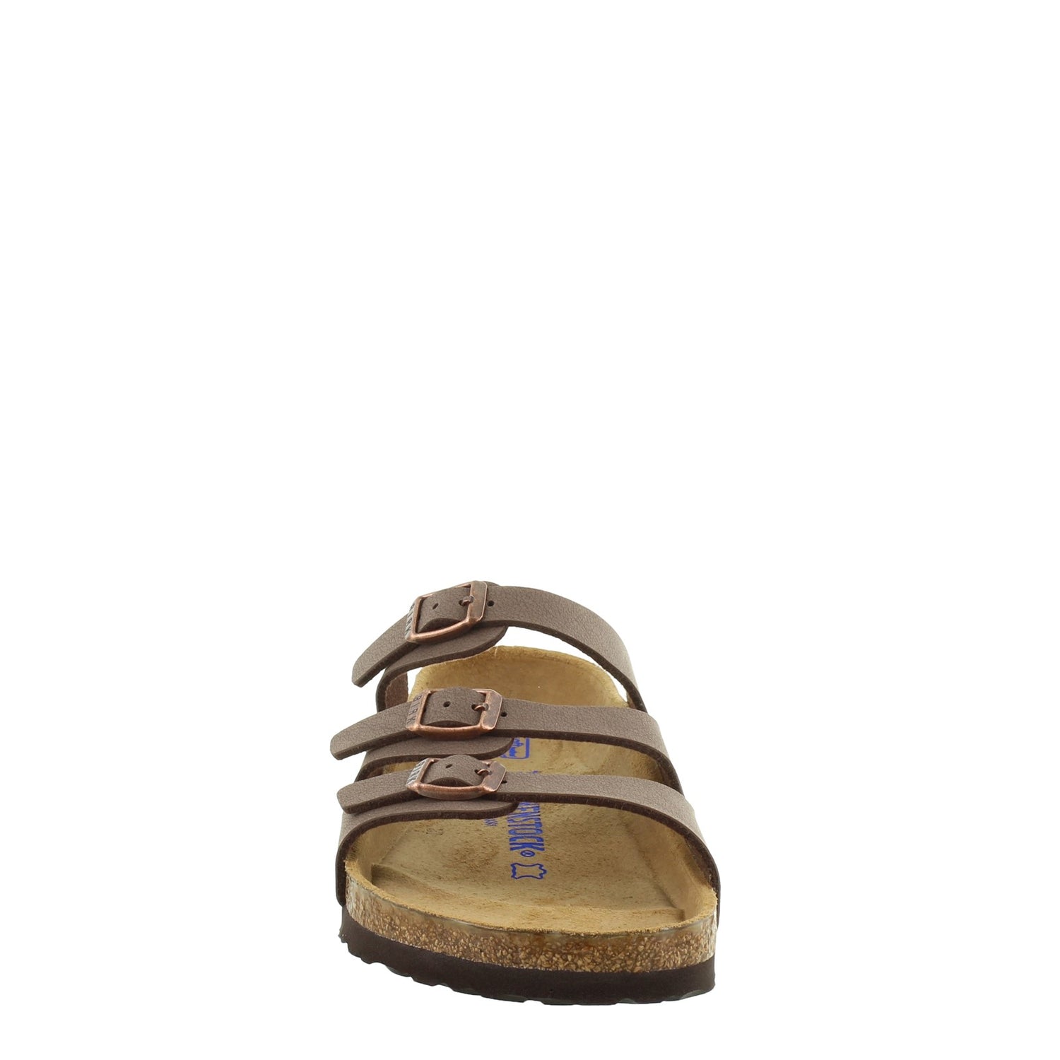 Peltz Shoes  Women's Birkenstock Florida Soft Footbed Sandal MOCHA 5388 1 M