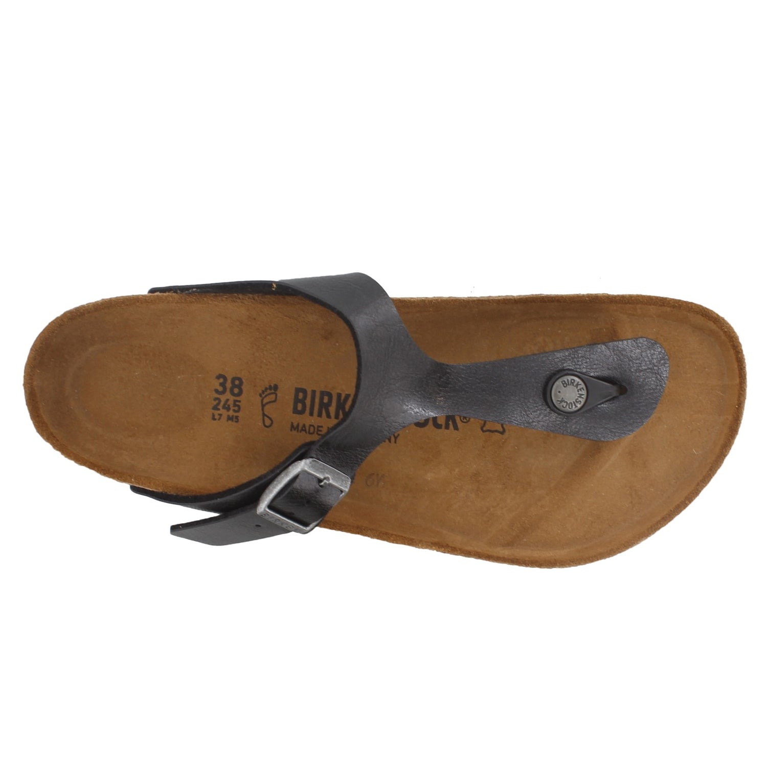 Women's Birkenstock Gizeh Birko-Flor - Licorice