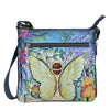 Peltz Shoes  Anuschka Enchanted Garden Crossbody Enchanted Garden 550-ECG