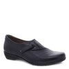 Peltz Shoes  Women's Dansko Franny Slip-On Navy 5500-550200