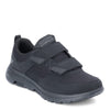 Peltz Shoes  Men's Skechers GOwalk 5 - Wistful Sneaker - Wide Width SOLID BLACK 55515EWW-BBK
