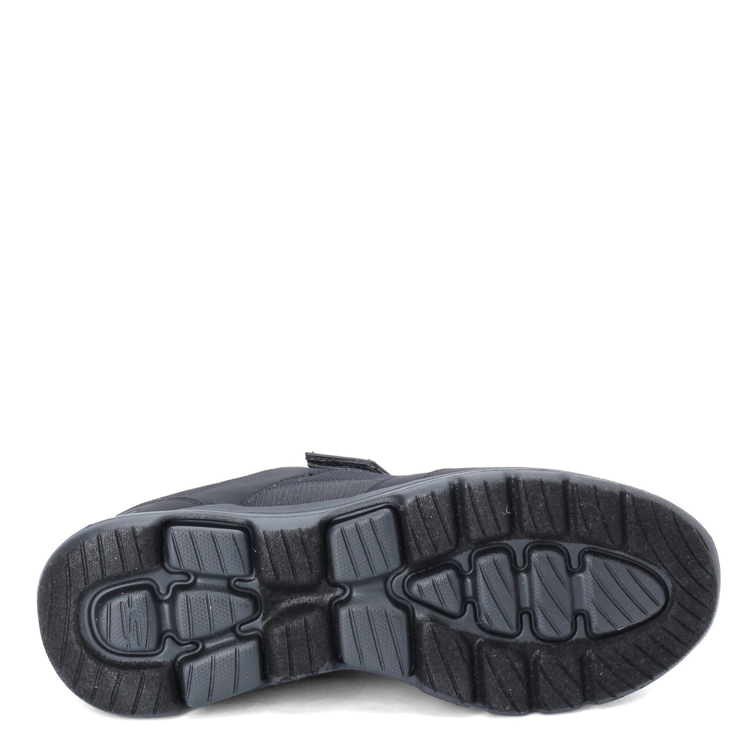 Peltz Shoes  Men's Skechers GOwalk 5 - Wistful Sneaker - Wide Width SOLID BLACK 55515EWW-BBK