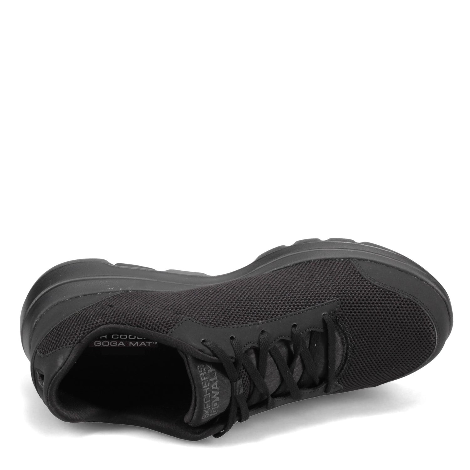 Peltz Shoes  Men's Skechers GOwalk 5 - Demitasse Sneaker BLACK 55519-BBK