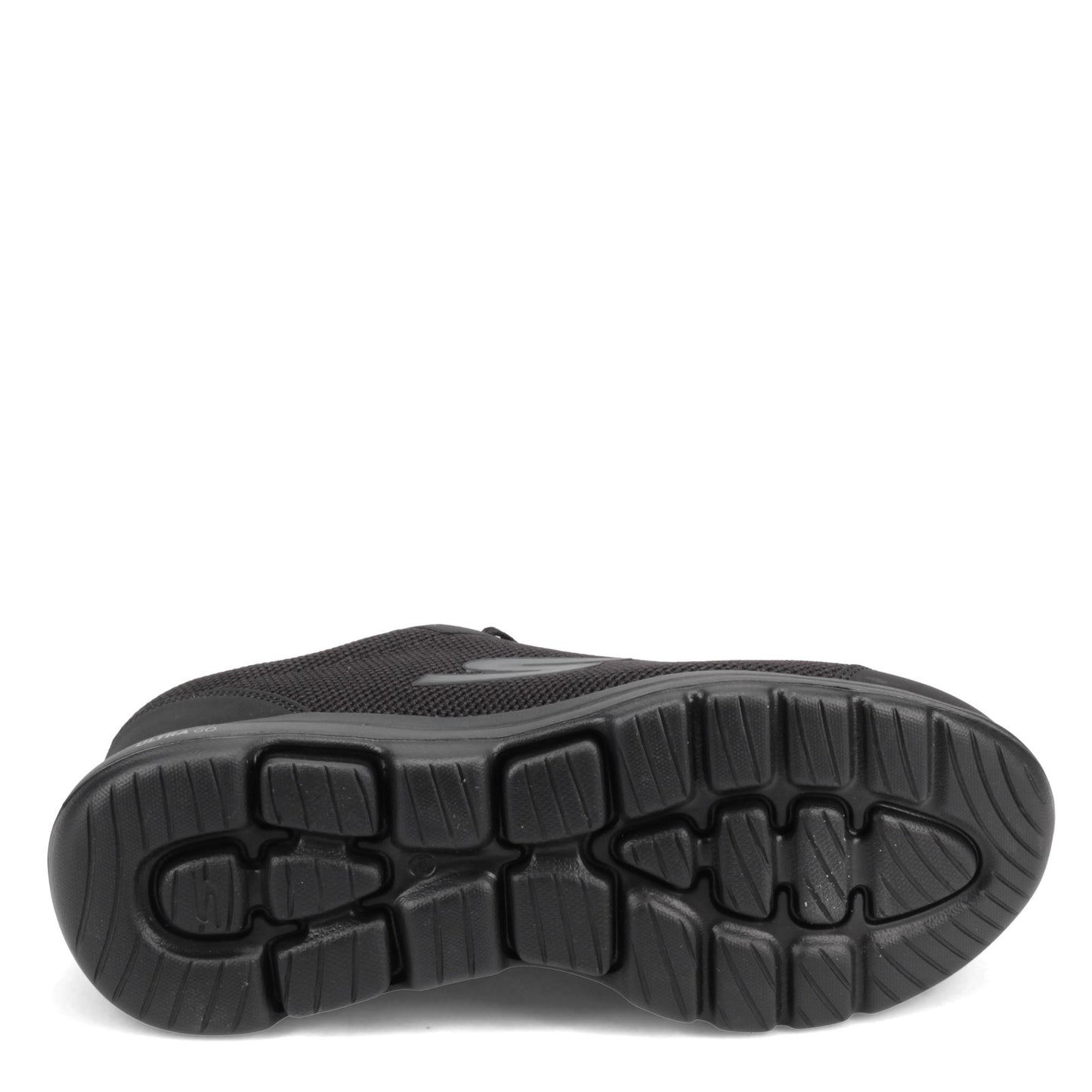 Peltz Shoes  Men's Skechers GOwalk 5 - Demitasse Sneaker BLACK 55519-BBK