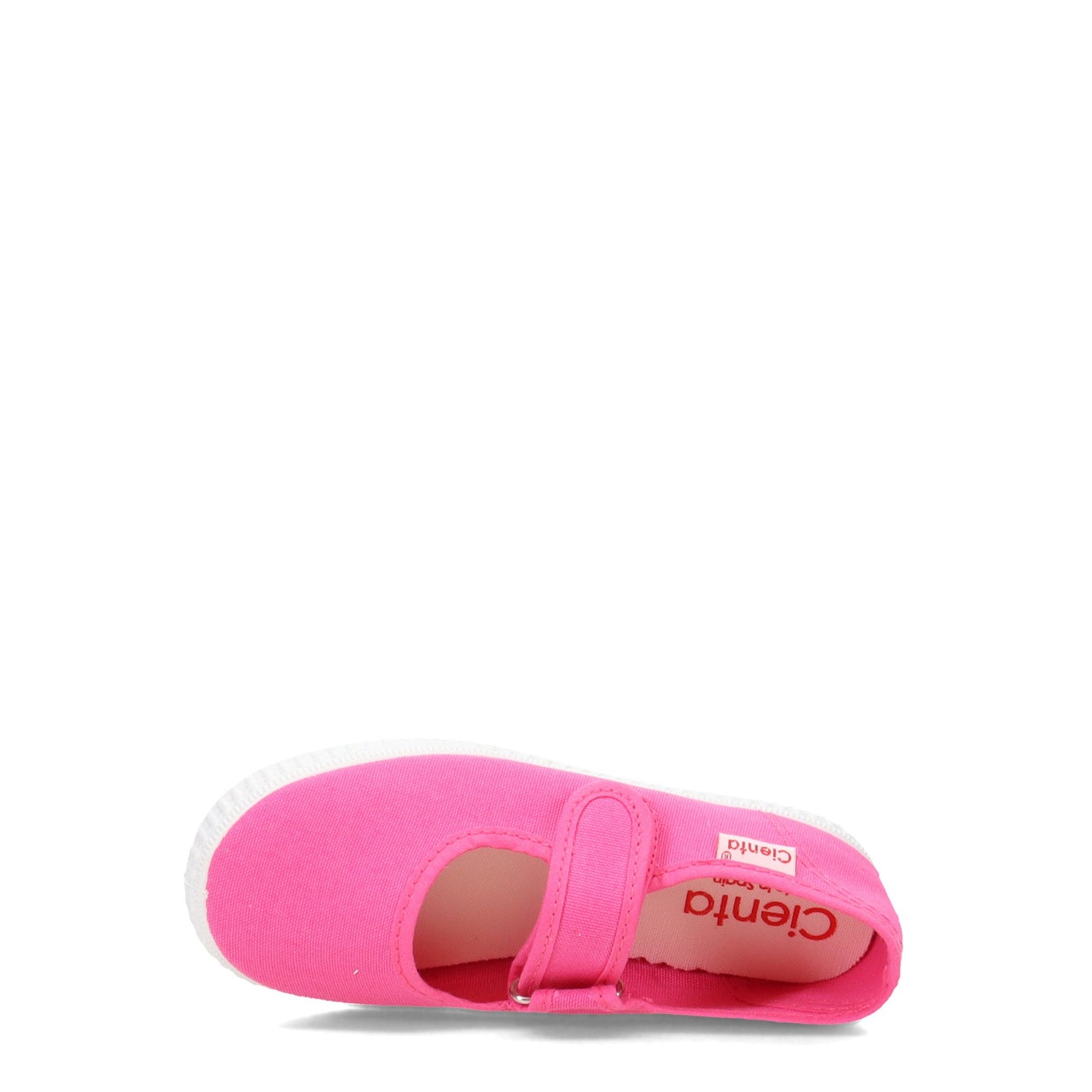 Peltz Shoes  Girl's Cienta Canvas Mary Jane Sneaker - Toddler & Little Kid PINK 56000.12
