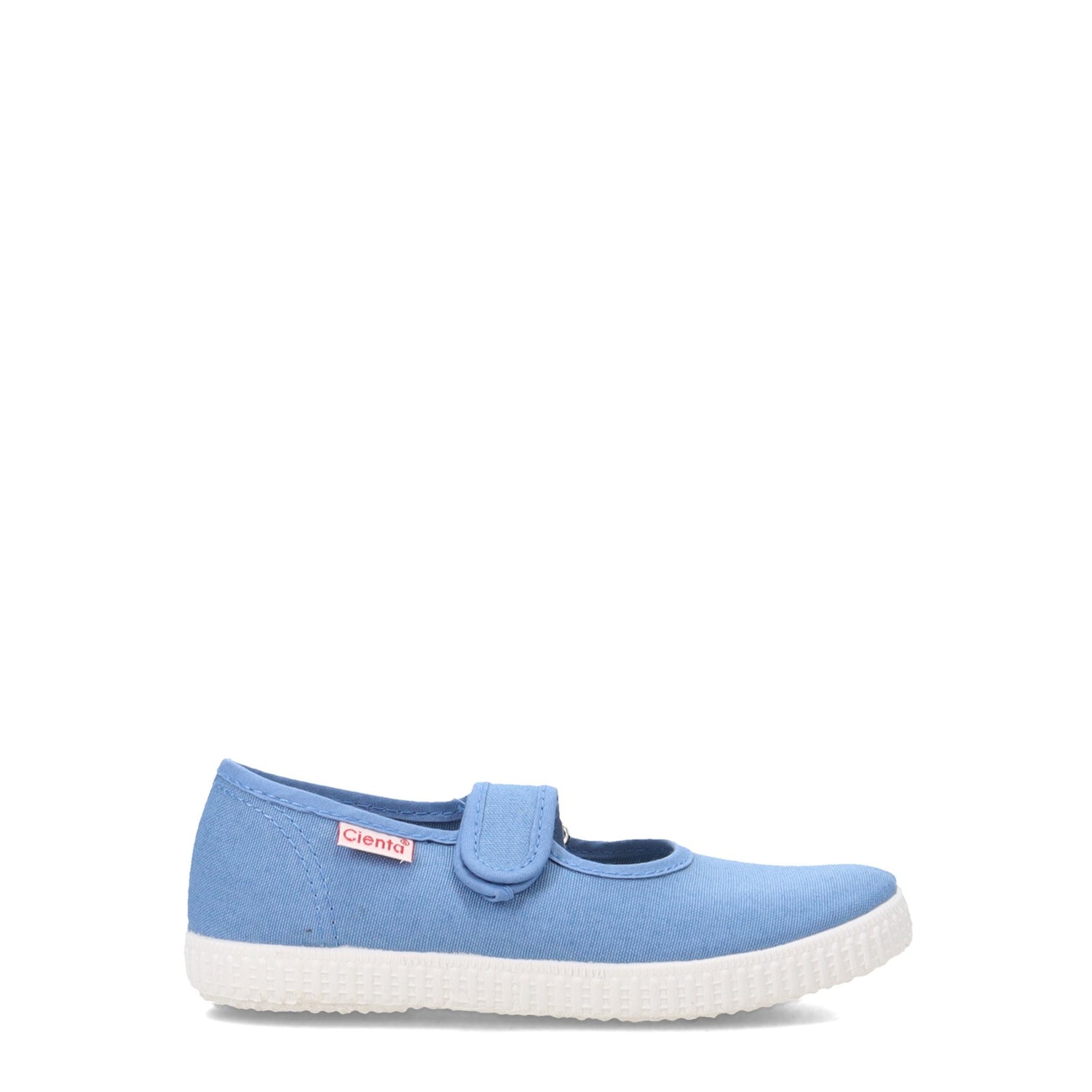 Peltz Shoes  Girl's Cienta Canvas Mary Jane Sneaker - Toddler & Little Kid FRENCH BLUE 56000.90