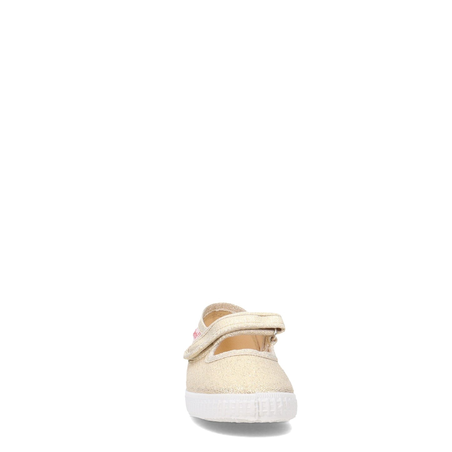 Peltz Shoes  Girl's Cienta Glitter Mary Jane Sneaker - Toddler & Little Kid GOLD 56083.25
