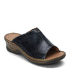 Peltz Shoes  Women's Josef Seibel Catalonia 58 Sandal BLACK 56558-61100