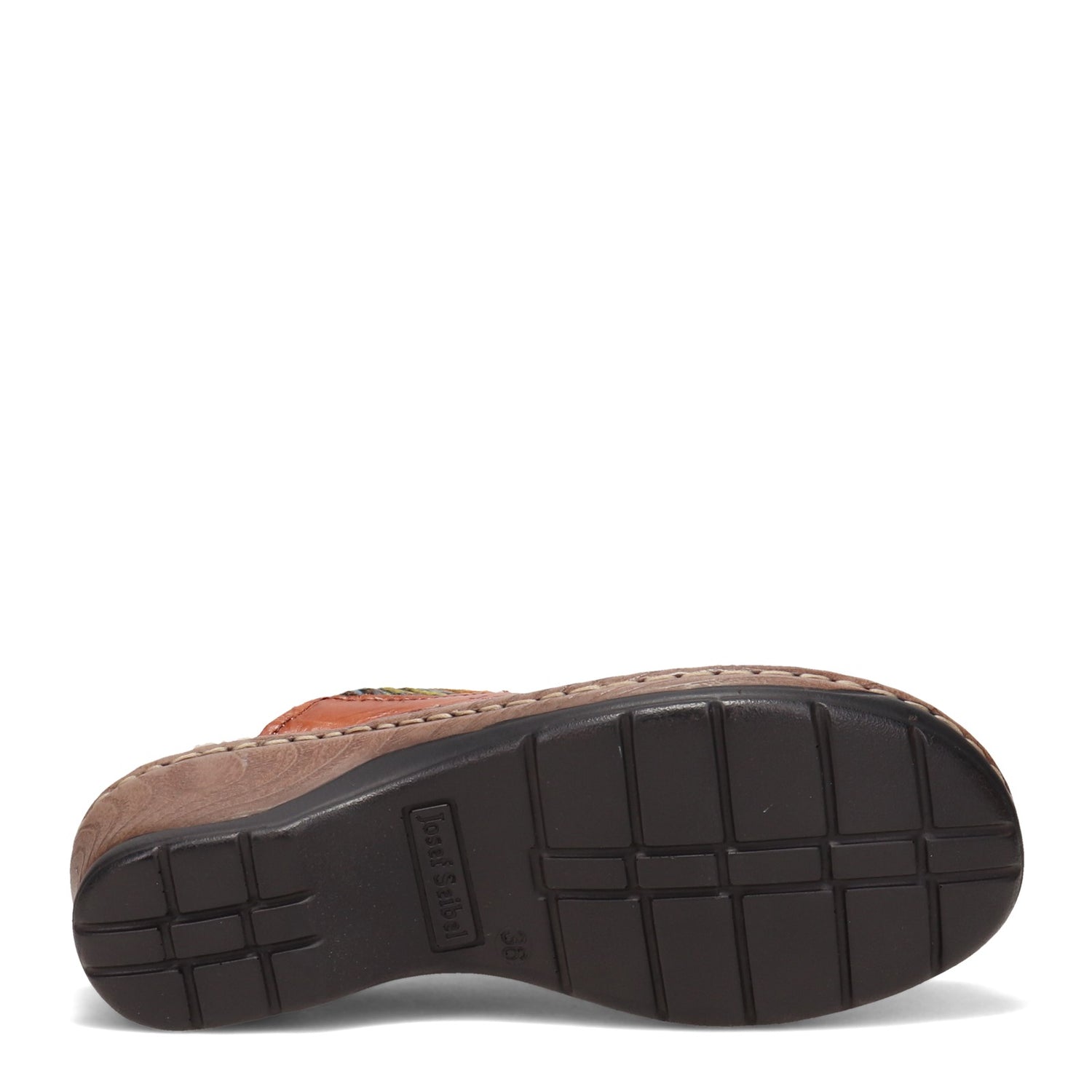Peltz Shoes  Women's Josef Seibel Catalonia 59 Clog BRANDY 56559-88322