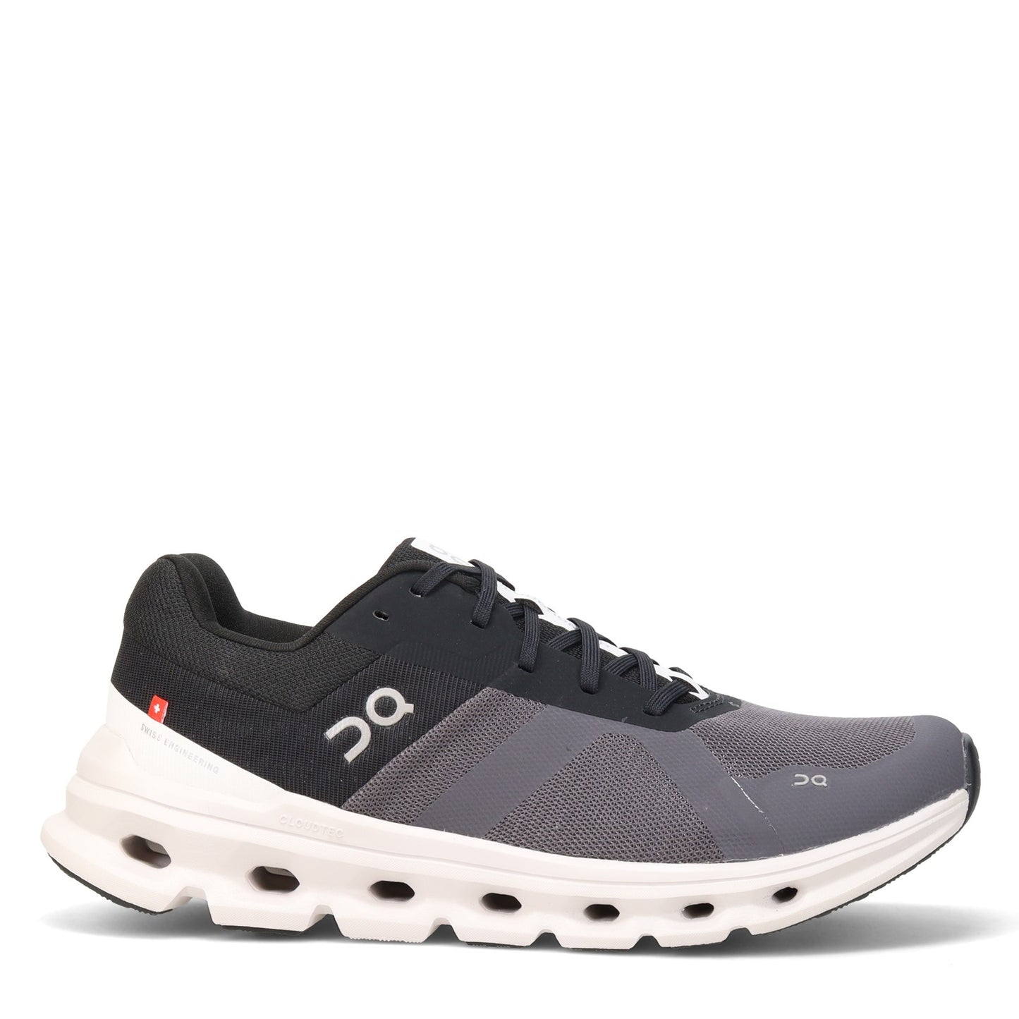 Peltz Shoes  Men's ON Running CloudRunner Running Shoe - Wide Width ECLIPSE/FROST WIDE 56.99012