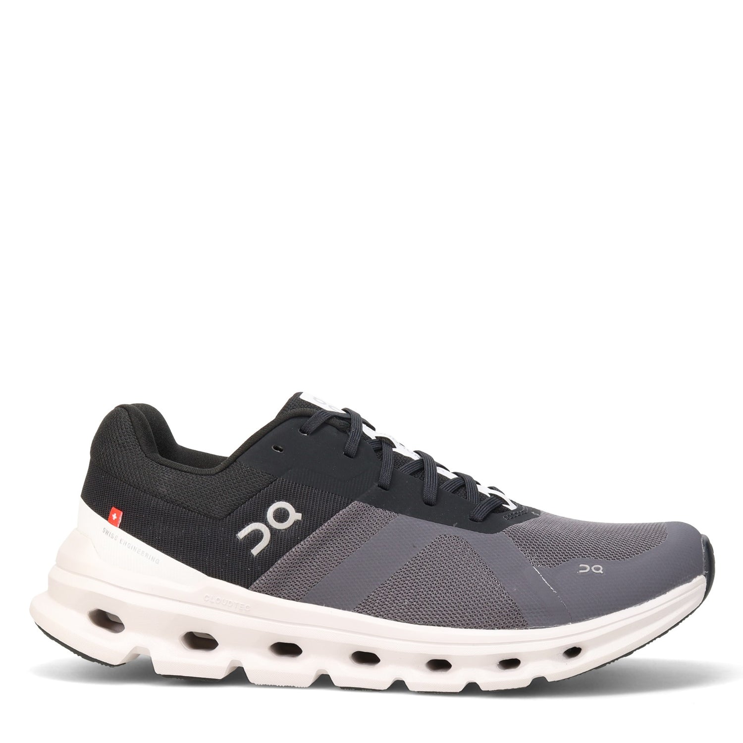 Peltz Shoes  Men's ON Running CloudRunner Running Shoe - Wide Width ECLIPSE/FROST WIDE 56.99012